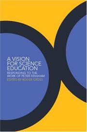 Cover of A vision for science education by Roger Cross