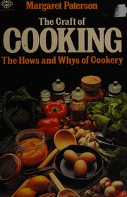 Front cover of The craft of cooking by Margaret Paterson