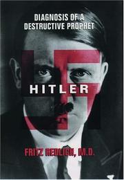 Cover of Hitler by Fredrick C. Redlich