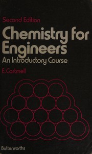Cover of Chemistry for engineers by Edward Cartmell