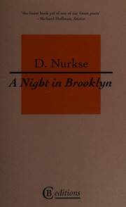 Cover of A night in Brooklyn by D. Nurkse