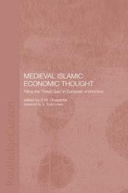 Cover of Medieval Islamic Economic Thought by S.M. Ghazanfar