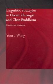 Cover of Linguistic strategies in Daoist Zhuangzi and Chan Buddhism by Youru Wang
