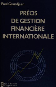 Front cover of Précis de gestion financière internationale by Paul Grandjean