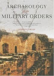 Front cover of Archaeology of the military orders by Adrian J. Boas