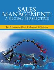 Cover of Sales Management by John B Ford
