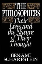Cover of The philosophers by Ben-ʿAmi Sharfshṭain