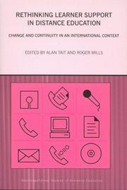 Cover of Rethinking learner support in distance education by Alan Tait
