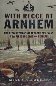 Cover of With Recce at Arnhem by Mike Gallagher