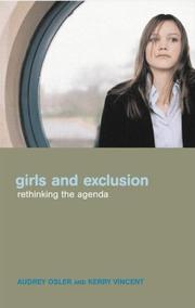 Front cover of Girls and exclusion by Audrey Osler