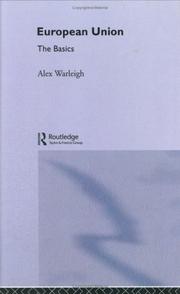 Front cover of European Union by Alex Warleigh