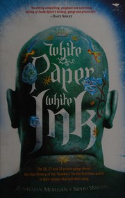 Cover of White paper white ink by Jonathan Morgan