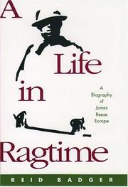 Cover of A Life in Ragtime by Reid Badger