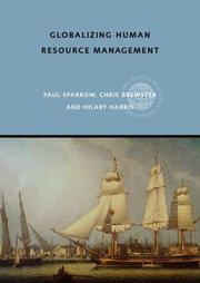 Cover of Globalizing human resource management by Paul Sparrow