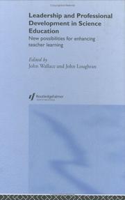 Front cover of Leadership and Professional Development in Science Education by John Wallace