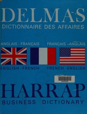 Front cover of Delmas business dictionary, English-French, French-English = by Georges Anderla