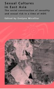 Cover of Sexual cultures in East Asia by Evelyne Micollier