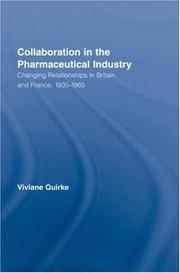 Front cover of Collaboration in the pharmaceutical industry by Viviane Quirke