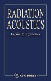 Cover of Radiation acoustics by Leonid M. Lyamshev