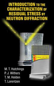Front cover of Introduction to the characterization of residual stress by neutron diffraction by Torben Lorentzen