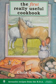 Front cover of The First Really Useful Cookbook by Christine Gow