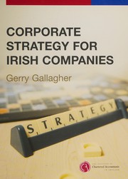 Front cover of Corporate strategy for Irish companies by Gerry Gallagher