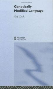 Cover of Genetically modified language by Guy Cook