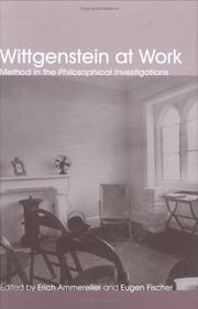 Cover of Wittgenstein at work by Erich Ammereller