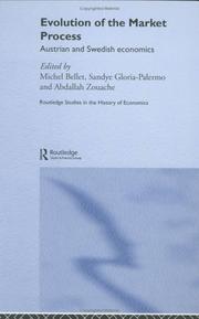 Front cover of Evolution of the market process by Michel Bellet