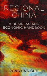 Cover of Regional China by Rongxing Guo