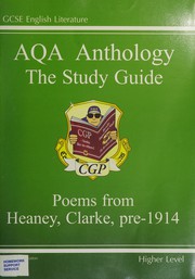 Front cover of GCSE English Literacy AQA Anthology by Richard Parsons