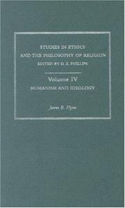Front cover of Humanism and Ideology (Studies in Ethics and Philosophy of Relgion) by James Robert Flynn