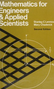 Cover of Mathematics for engineers and applied scientists by Stanley Conyers Lennox