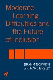 Front cover of Moderate learning difficulties and the future of inclusion by Brahm Norwich