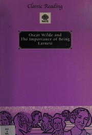 Cover of Oscar Wilde and the Importance of Being Earnest by Robert Protherough