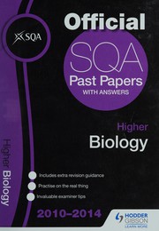 Front cover of Higher biology by Scottish Qualifications Authority
