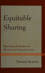 Cover of Equitable sharing by Thomas Kleven