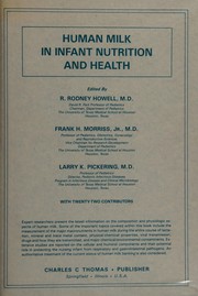 Front cover of Human milk in infant nutrition and health by Larry K. Pickering