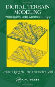 Cover of Digital terrain modeling by Zhilin Li
