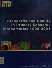 Front cover of Standards and quality in primary schools by HM Inspectorate of Education (Scotland)