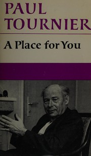 Cover of A place for you by Paul Tournier