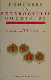 Front cover of Progress in heterocyclic chemistry by H. Suschitzky