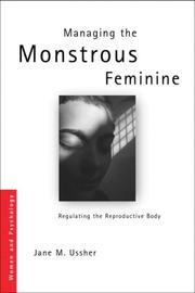 Front cover of Managing the monstrous feminine by Jane M. Ussher
