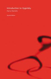 Cover of An Introduction to Vygotsky by Harry Daniels