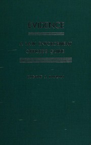 Cover of Evidence by Eugene J. Kaplan