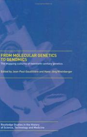 Front cover of From molecular genetics to genomics by Jean-Paul Gaudillière