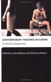 Cover of Contemporary theatres in Europe by Joe Kelleher