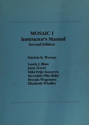 Cover of Mosaic I. by Jami Ferrer