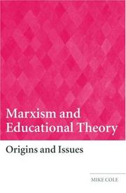 Front cover of Marxism, Postmodernism and Education by Mike Cole