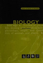 Front cover of Biology (Library of Quality in Education) by Richard Balding